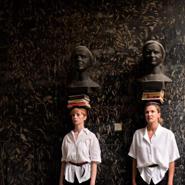 Nikolina Majdak - Podržavam / Noć performansa, 2021. / Photo: Silvija Dogan
