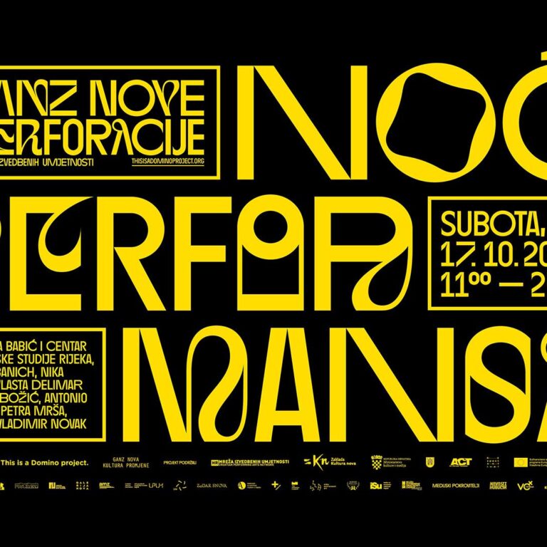 Noć performansa 2020 - This is a Domino project!