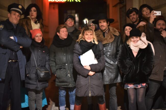 Anica Tomić i Jelena Kovačić, Usmeni spomenik /Queer Zagreb Sezona 2019 / Photo: Silvija Dogan, This is a Domino project!