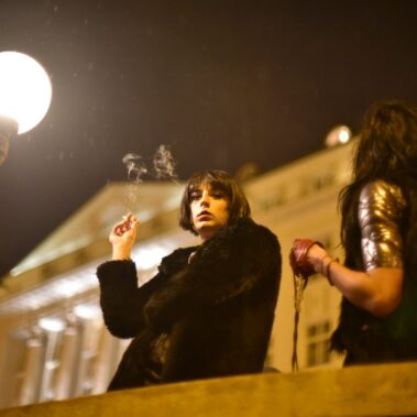 Anica Tomić i Jelena Kovačić, Usmeni spomenik / Queer Zagreb Sezona 2019 / Photo: Silvija Dogan, This is a Domino project!