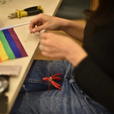 Lovro Dujnić: Radionica 3D printanja klitorisa / Queer Zagreb Sezona 2019 / Photo: Silvija Dogan, This is a Domino project!