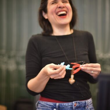 Lovro Dujnić: Radionica 3D printanja klitorisa / Queer Zagreb Sezona 2019 / Photo: Silvija Dogan, This is a Domino project!