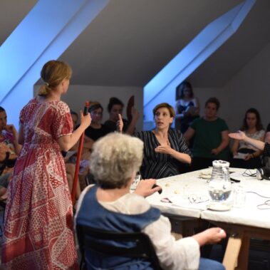 Marina Petkovic Liker (HR): Razgovaranje / Festival Perforacije 2019, photo: Silvija Dogan / This is a Domino project!