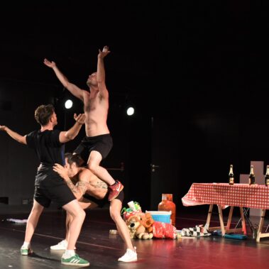 Miran Kurspahić & Rona Žulj: VICTIMS4LIFE – Žrtve za život / Festival Perforacije 2019, photo: Silvija Dogan / This is a Domino project!