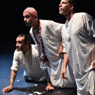 Miran Kurspahić & Rona Žulj: VICTIMS4LIFE – Žrtve za život / Festival Perforacije 2019, photo: Silvija Dogan / This is a Domino project!