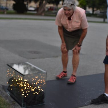 Azra Svedružić & Demirel Pašalić (HR): Slušaj Šume! / Festival Perforacije 2019, photo: Silvija Dogan / This is a Domino project!