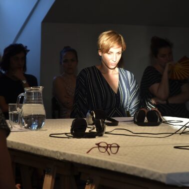 Marina Petkovic Liker (HR): Razgovaranje / Festival Perforacije 2019, photo: Silvija Dogan / This is a Domino project!