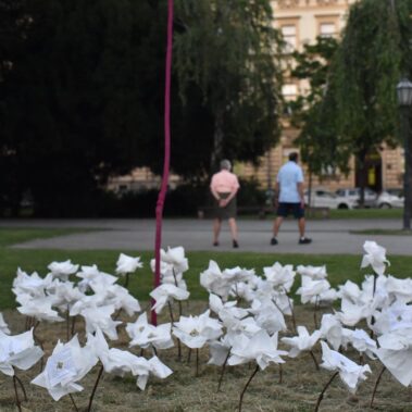 Azra Svedružić & Demirel Pašalić (HR): Slušaj Šume! / Festival Perforacije 2019, photo: Silvija Dogan / This is a Domino project!