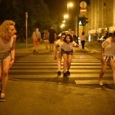 Škvadra (HR): Ne čujem te, mrak je / Festival Perforacije 2019, photo: Silvija Dogan / This is a Domino project!