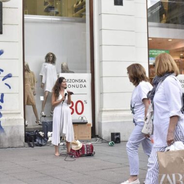 Mirjana Đan - Srbin, Ciganin, Peder i Musliman / Noć performansa 2021. / Photo: Silvija Dogan / This is a Domino project!