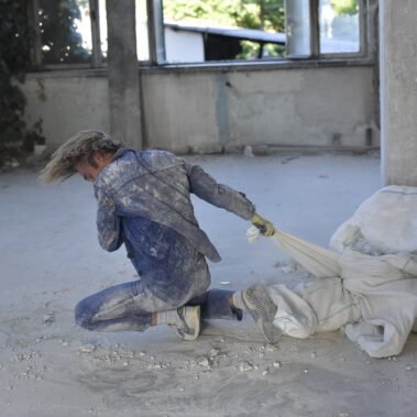 Šimun Stankov – Arbajt / Perforacije, 2021. / Foto: Silvija Dogan