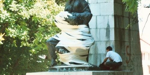 Siniša Labrović, Zavijanje ranjenika / Photo: Anita Barać
