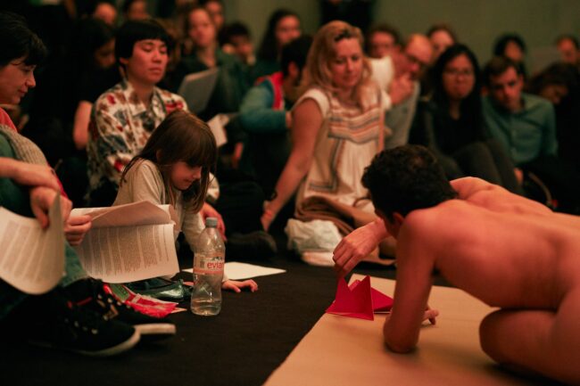 Wagner Schwartz – La Bête (Palais de Tokyo) / Photo: Ayka Lux