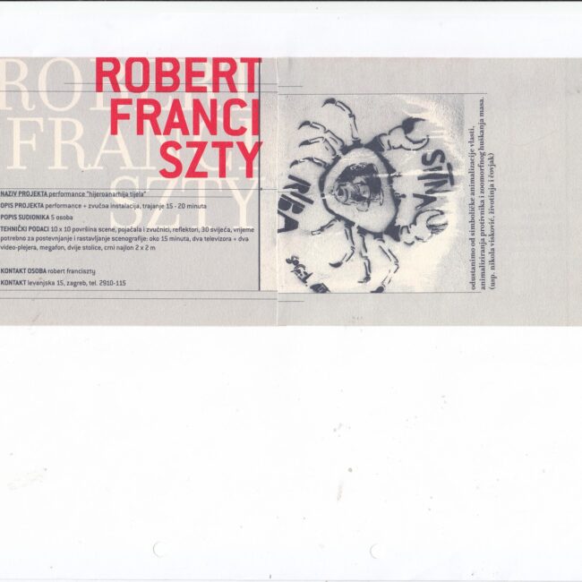 Foto: iz programske knjižice FAKI-ja (1999.)