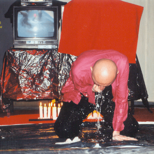 Robert Franciszty: Hijeroanarhija tijela, 2. FAKI, Močvara, Zagreb, 1999. / Foto: arhiv umjetnika