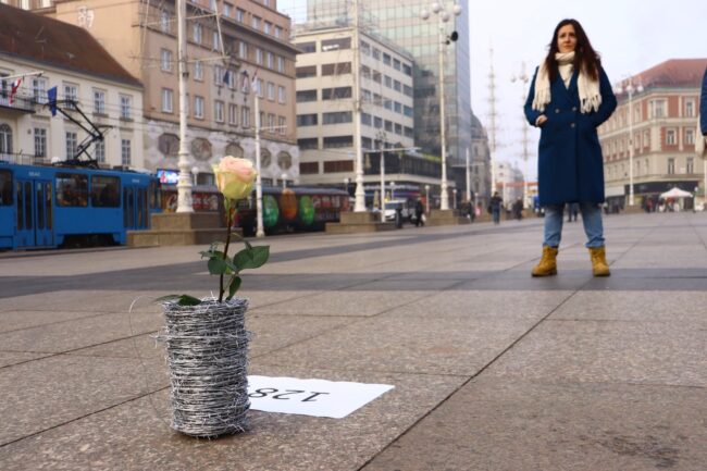 Arijana Lekić Fridrih Tiha misa Trg bana Josipa Jelačića